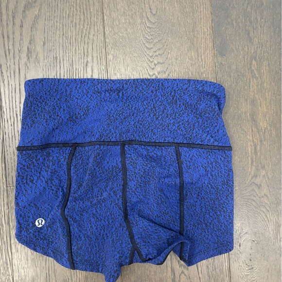 Blue Lululemon Shorts - Picture 2 of 3
